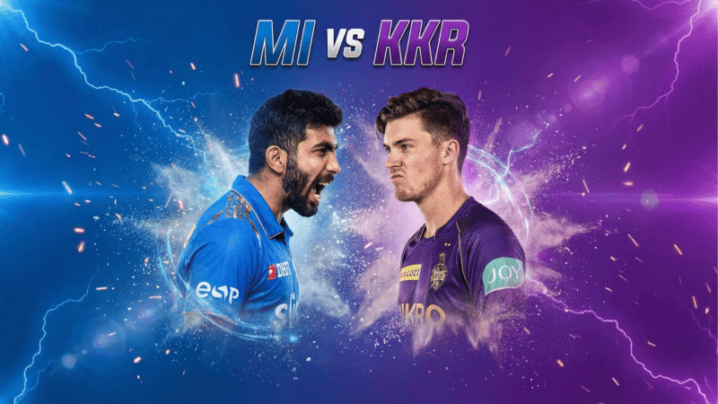 MI vs KKR probable playing 11 IPL 2026