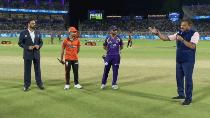 KKR vs SRH Toss Update